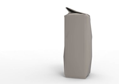 paket çerez. ürün yolu ile beyaz bir arka plan üzerinde yalıtım için ambalaj