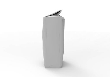 paket çerez. ürün yolu ile beyaz bir arka plan üzerinde yalıtım için ambalaj