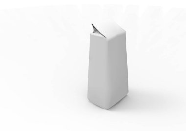 paket çerez. ürün yolu ile beyaz bir arka plan üzerinde yalıtım için ambalaj