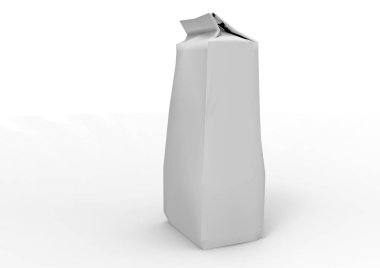 paket çerez. ürün yolu ile beyaz bir arka plan üzerinde yalıtım için ambalaj