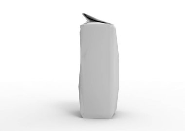 paket çerez. ürün yolu ile beyaz bir arka plan üzerinde yalıtım için ambalaj