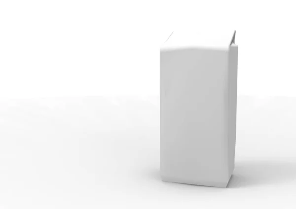 Σνακ Πακέτο Συσκευασία Για Την Απομόνωση Του Προϊόντος Λευκό Φόντο — Φωτογραφία Αρχείου
