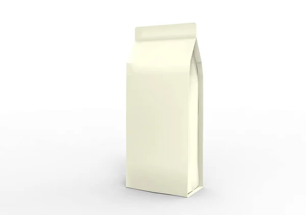Sablon Élelmiszer Karton Csomag Design — Stock Fotó