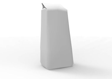 paket çerez. ürün yolu ile beyaz bir arka plan üzerinde yalıtım için ambalaj