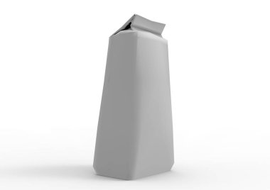 paket çerez. ürün yolu ile beyaz bir arka plan üzerinde yalıtım için ambalaj