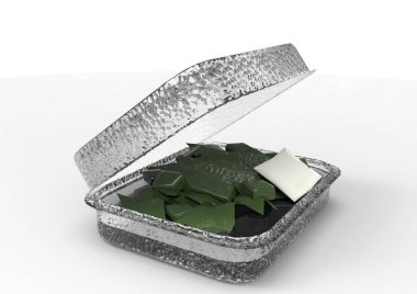 Plastik salatası konteyner pazarı için