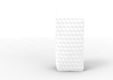 paket çerez. ürün yolu ile beyaz bir arka plan üzerinde yalıtım için ambalaj