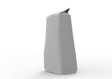 paket çerez. ürün yolu ile beyaz bir arka plan üzerinde yalıtım için ambalaj