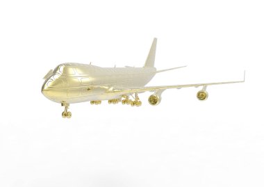 Gökyüzünde uçak - Yolcu uçağı / uçak