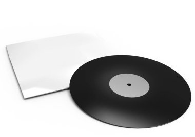 plak ve sürahi beyaz arka plan üzerinde