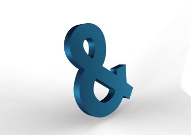 ve beyaz arka plan sembolü