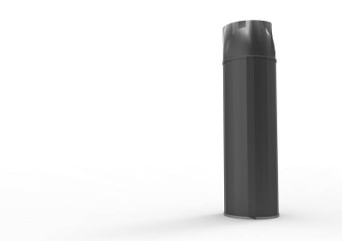 saç spreyi şablon çizimi