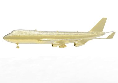 Gökyüzünde uçak - Yolcu uçağı / uçak