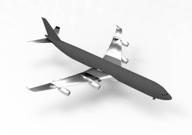 Gökyüzünde uçak - Yolcu uçağı / uçak