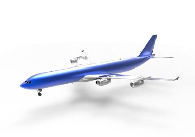 Gökyüzünde uçak - Yolcu uçağı / uçak