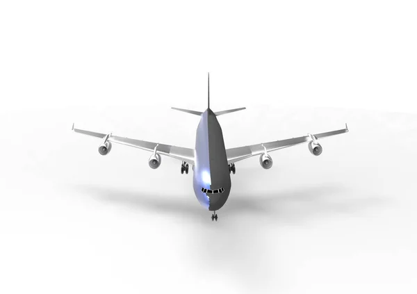 Vliegtuig Lucht Passagier Vliegtuig Vliegtuig — Stockfoto