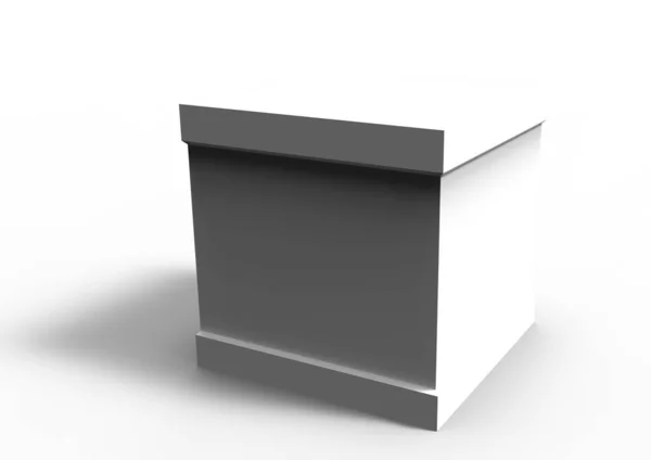 Ballot Box White Background — Stock Photo, Image