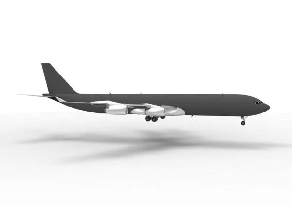 Самолет Небе Passenger Airliner Aircraft — стоковое фото