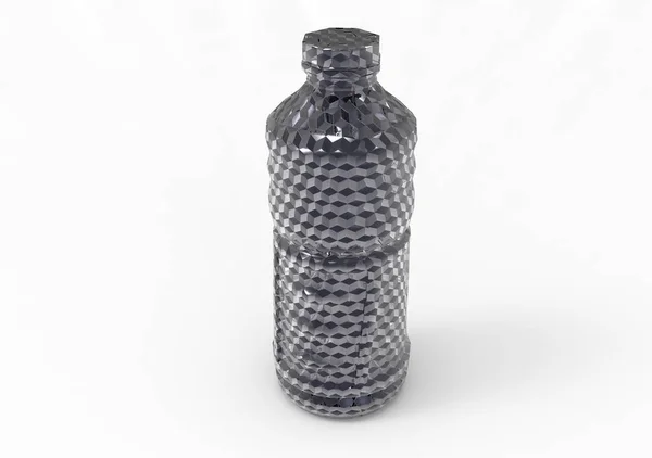 Бутылка Фруктового Сока Белом Фоне — стоковое фото