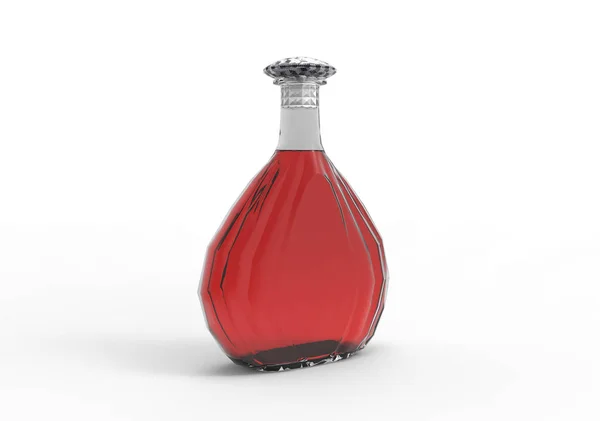 Perfume Bottle White Background — Stock Photo, Image