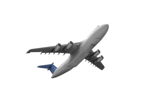 Samolot Niebie Pasażerski Samolot Samolot — Zdjęcie stockowe