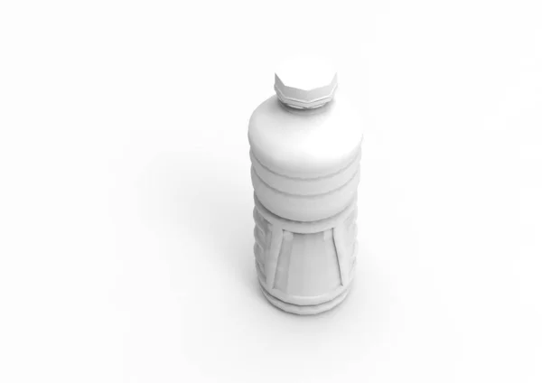 Бутылка Фруктового Сока Белом Фоне — стоковое фото