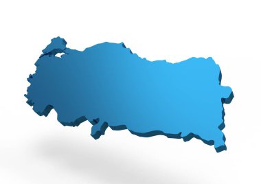 Türkiye'nin 3D harita