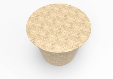 renk plastik yoğurt kabı