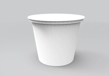 renk plastik yoğurt kabı