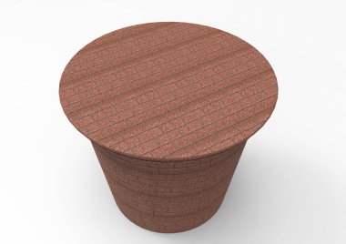 renk plastik yoğurt kabı