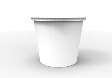 renk plastik yoğurt kabı