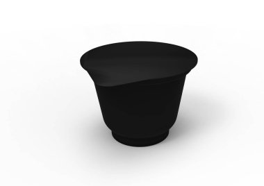 renk plastik yoğurt kabı