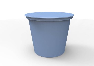 renk plastik yoğurt kabı