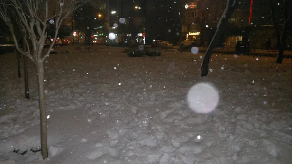 Aire Libre Nieve Aislar Fondo —  Fotos de Stock