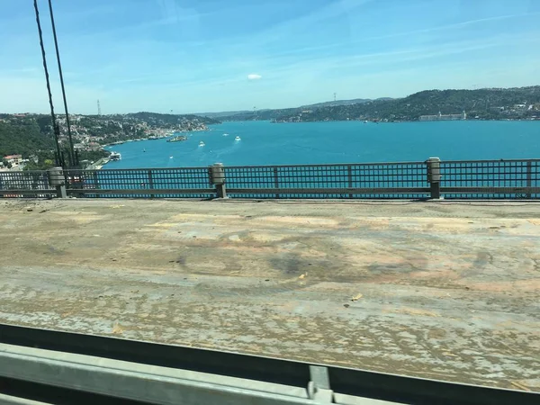橋の建設作業の分離背景 — ストック写真