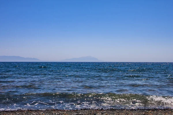 Mare Rocce Isolano Sfondo — Foto Stock