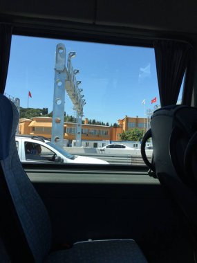 Köprü inşaat iş ayrı tut moduyla arka plan