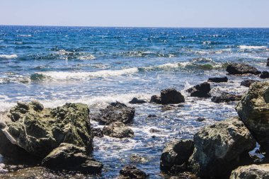 arka plan olarak rock yüzey dokusu