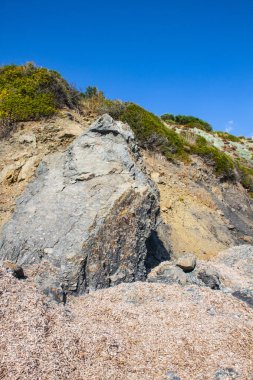 arka plan olarak rock yüzey dokusu