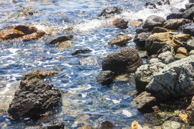 arka plan olarak rock yüzey dokusu