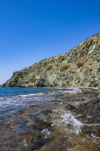 Mar Rocas Aíslan Fondo —  Fotos de Stock