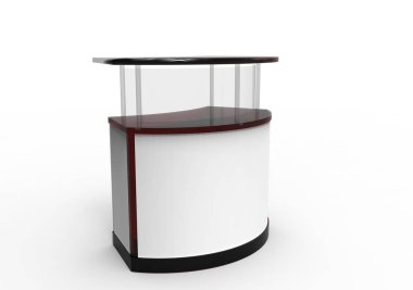 karşılama Resepsiyon 3d ayrı tut moduyla arka plan