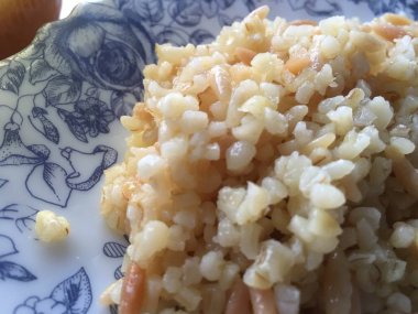 bulgur pilavı ayrı tut moduyla arka plan