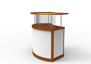 karşılama Resepsiyon 3d ayrı tut moduyla arka plan