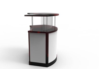 karşılama Resepsiyon 3d ayrı tut moduyla arka plan