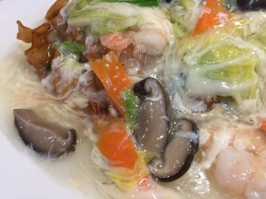 Çin yemeği ayrı tut moduyla arka plan