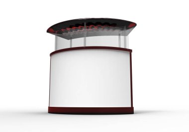 karşılama Resepsiyon 3d ayrı tut moduyla arka plan