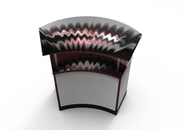 karşılama Resepsiyon 3d ayrı tut moduyla arka plan