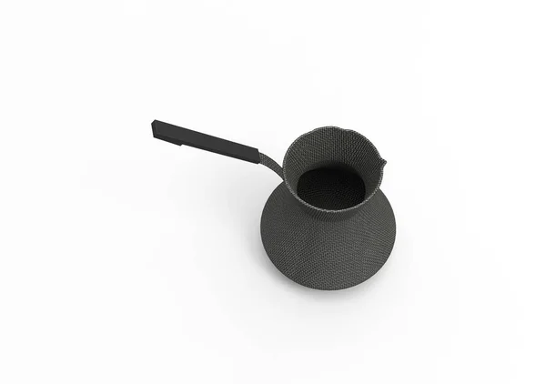 Coffee Pot Tła Izolat — Zdjęcie stockowe