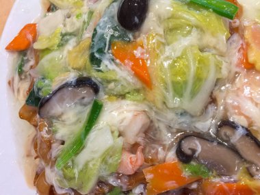 Çin yemeği ayrı tut moduyla arka plan